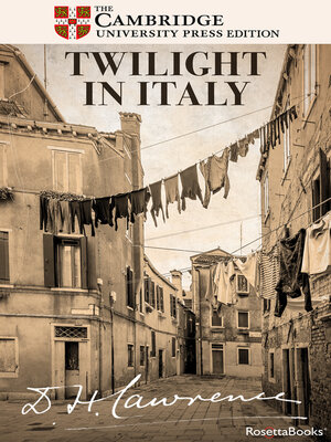 cover image of Twilight in Italy